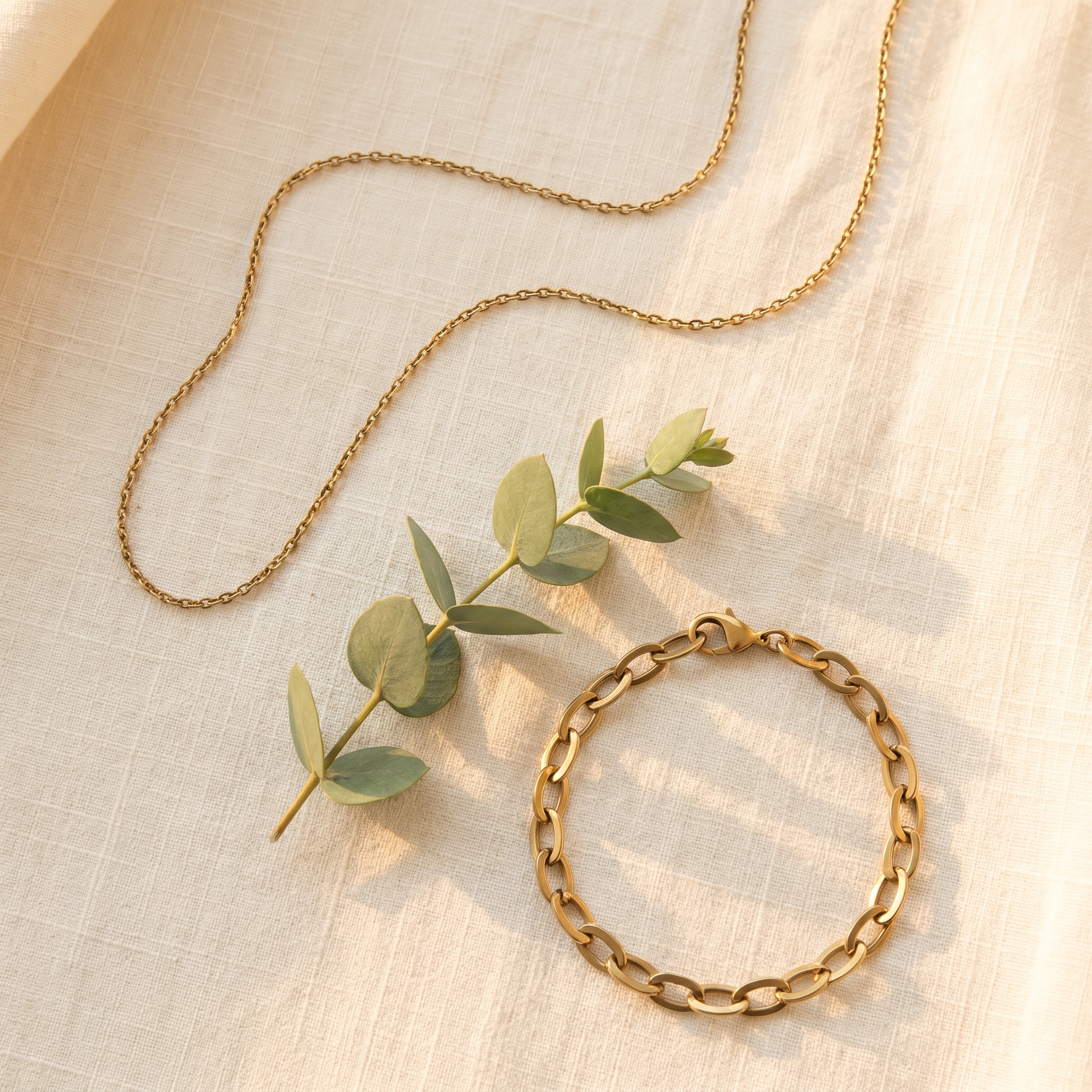 The Yara Set — Layered Chain + Bracelet